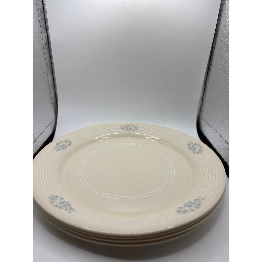 4 Corelle LACE BOUQUET Dinner Plate 10 1/4